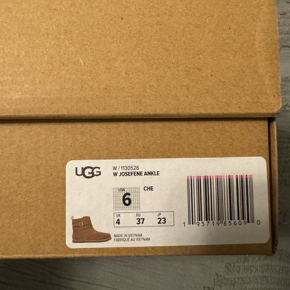 UGG Josefene Ankle Boot - Size 6 - Picture 5 of 5
